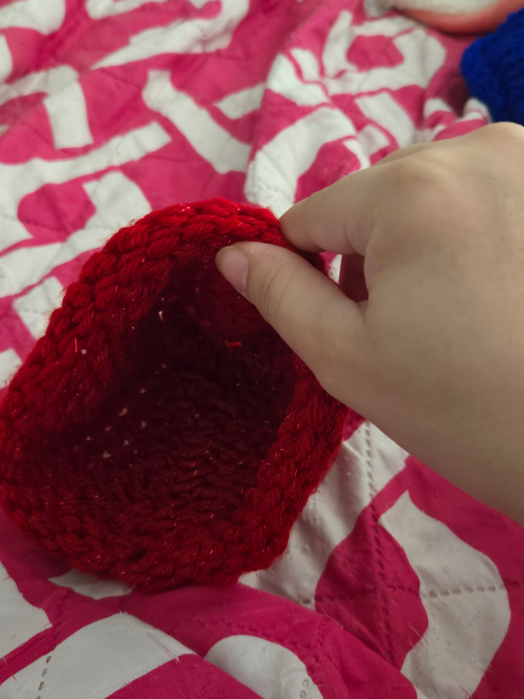 Red Crochet Hat