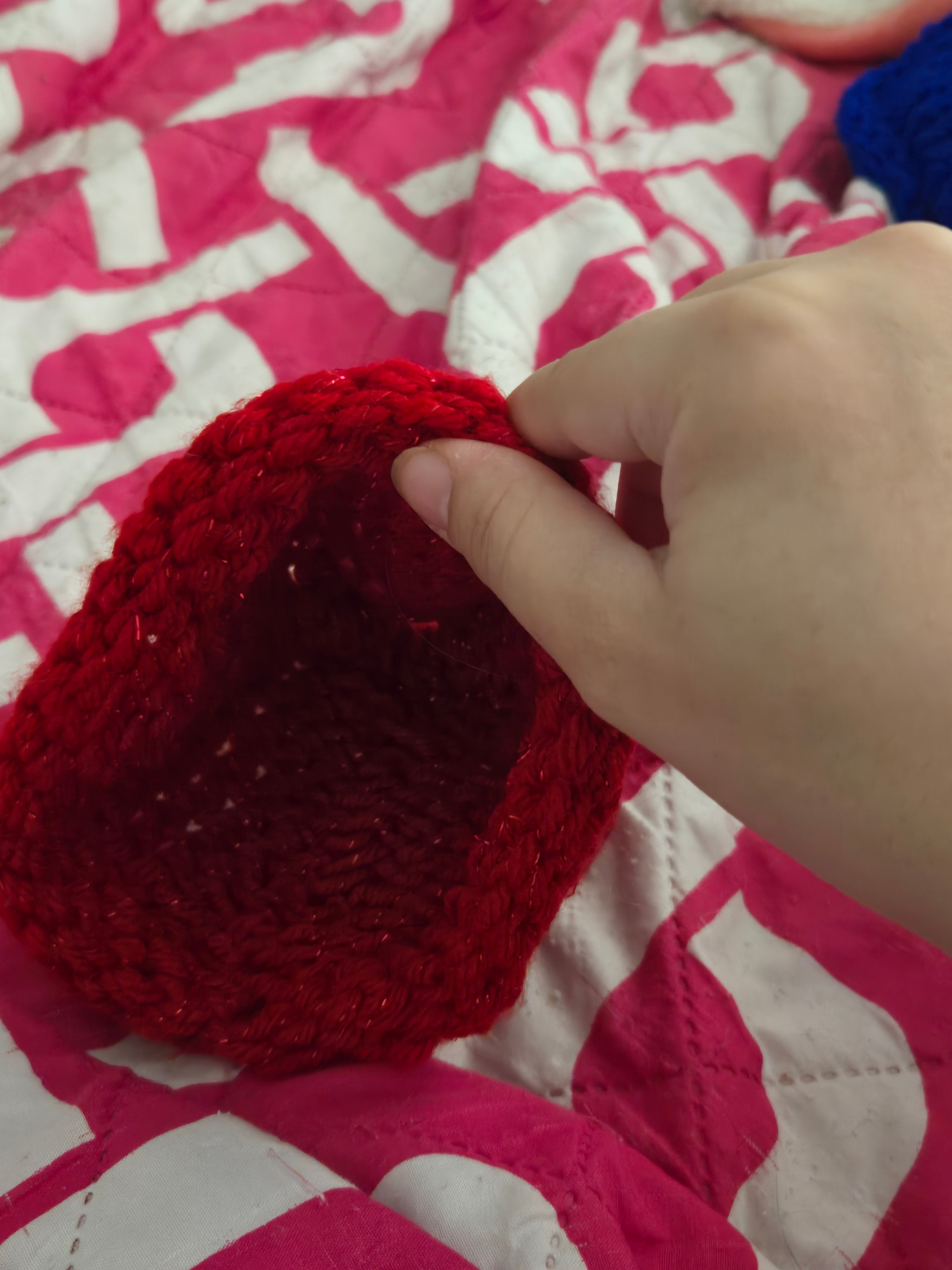 Red Crochet Hat